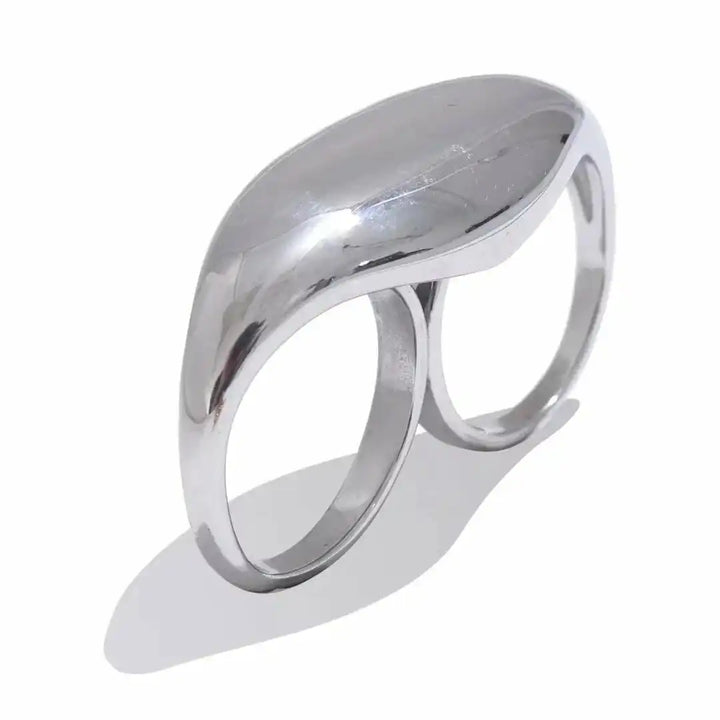 Timeless Double Gold Ring