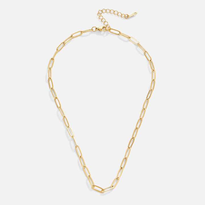 Collier en chaîne dorée