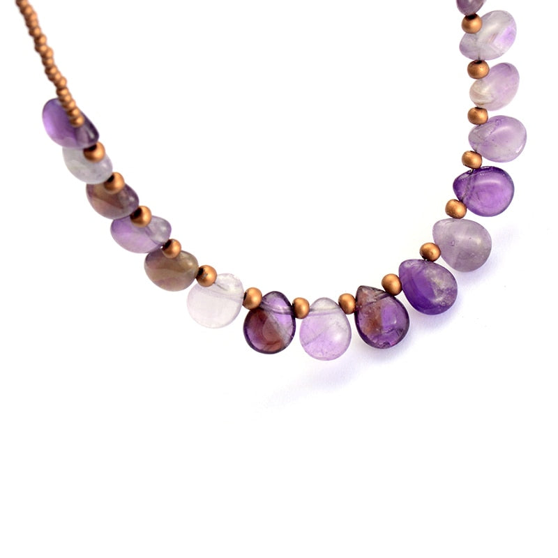 Collier en Améthyste Esprit Aimant