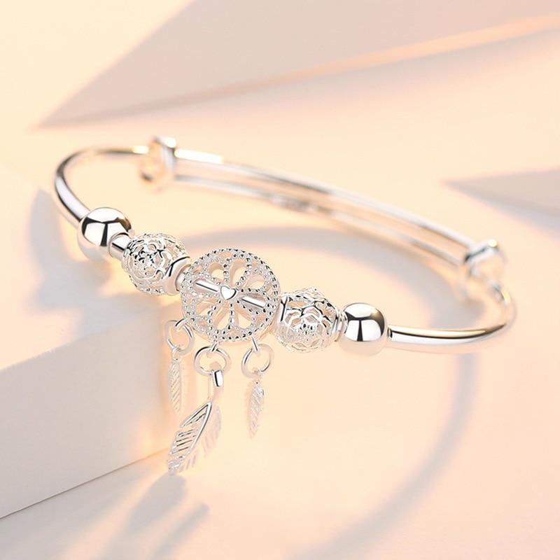 Bracelet Ajustable Rêveur en Argent 925