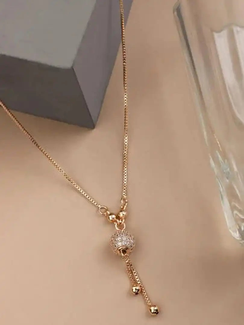 Vintage Gold Pendant Necklace