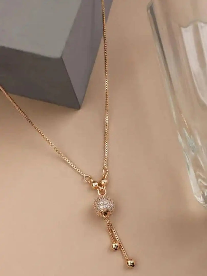 Vintage Gold Pendant Necklace