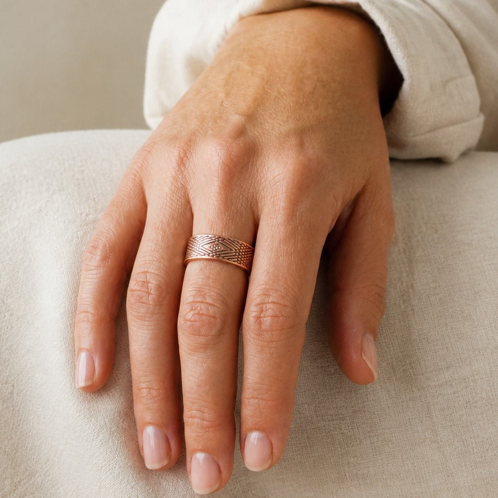 Bague Élégance en Cuivre Holt