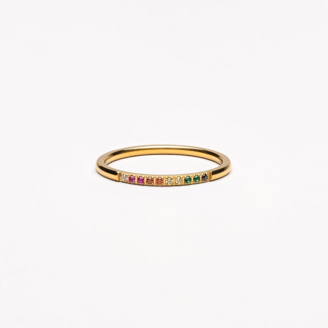 Bague Déclaration Heure Dorée