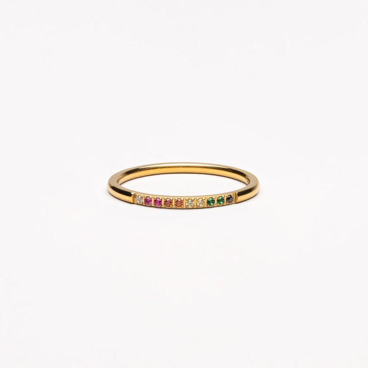 Bague Déclaration Heure Dorée