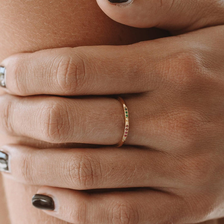 Bague Déclaration Heure Dorée