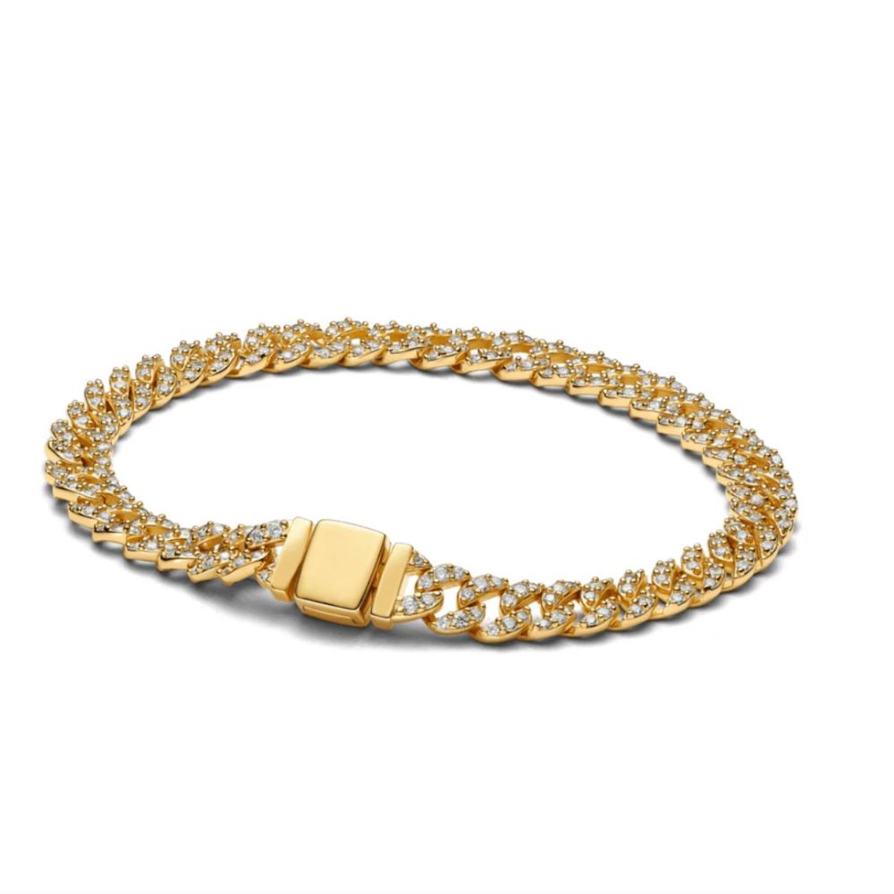 Cuban Paved Bracelet