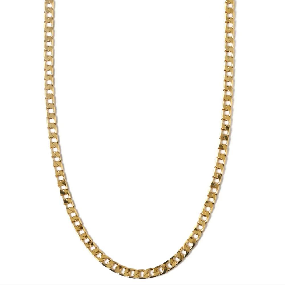 Collier en Chaîne à Maillons Plat