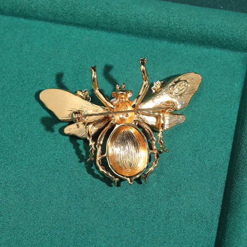 Broche Abeille Jardin de Roses