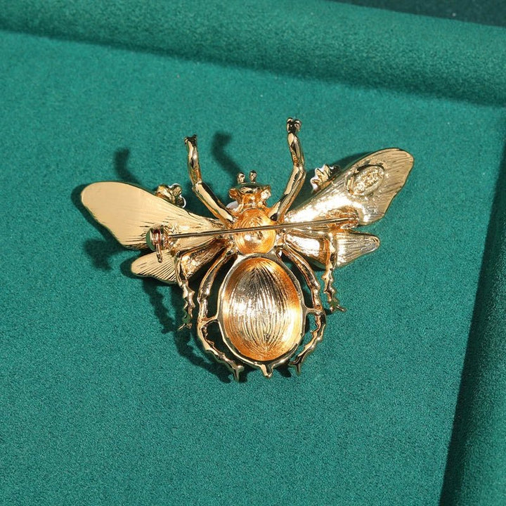 Broche Abeille Jardin de Roses