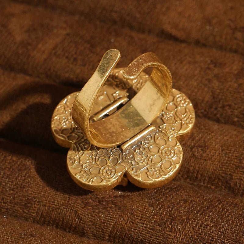 Bague Halo Rosé Jardin