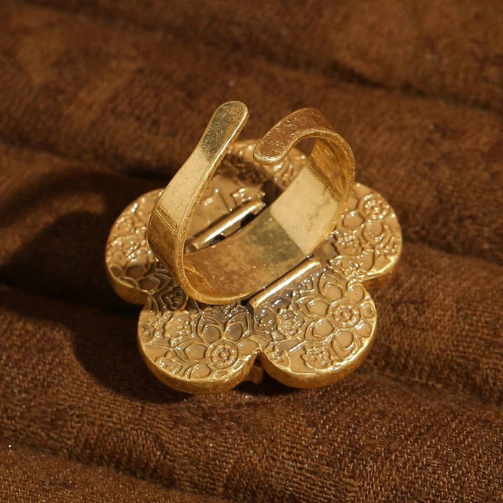 Bague Halo Rosé Jardin