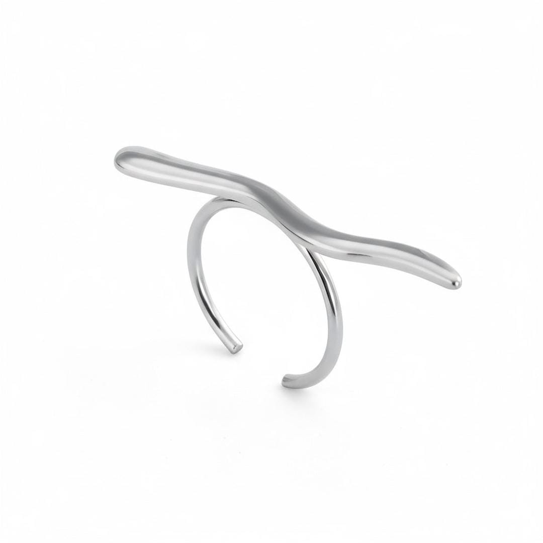 Minimalist Gold Branch Ring