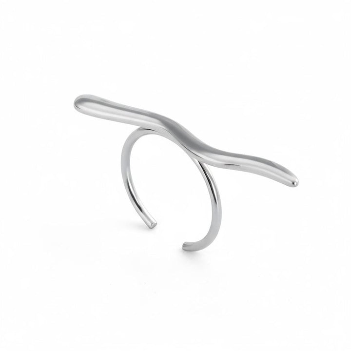 Minimalist Gold Branch Ring