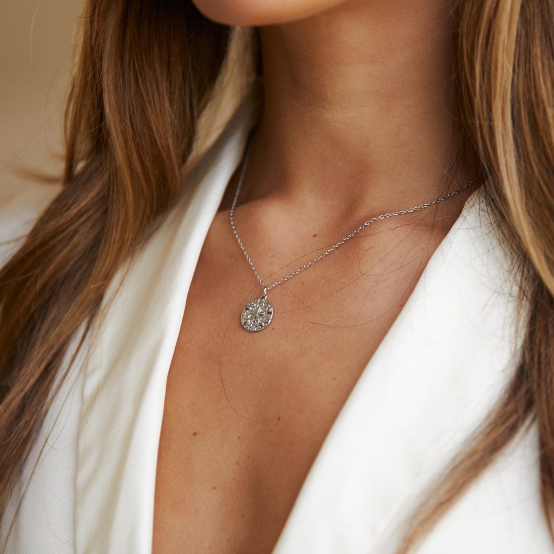 Collier Charme Dollar de Sable