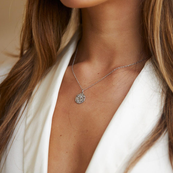 Collier Charme Dollar de Sable