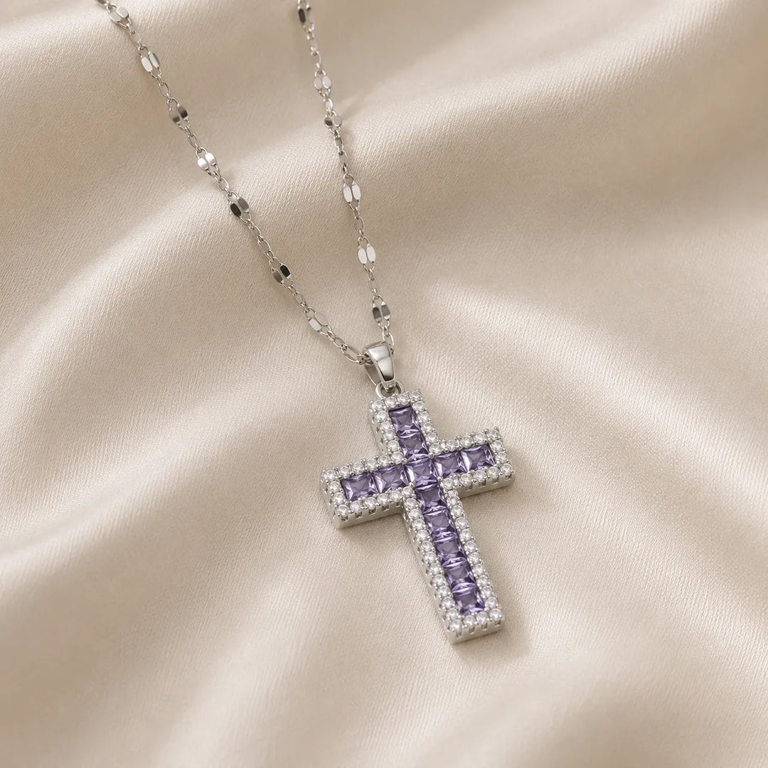 Collier Pendentif Croix Minimaliste