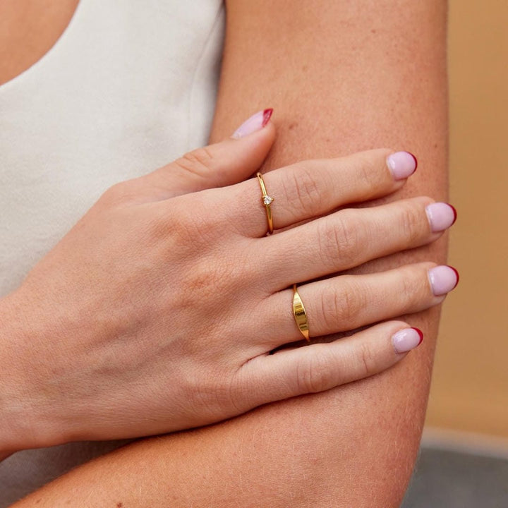 Bague Cœur en Cristal d&