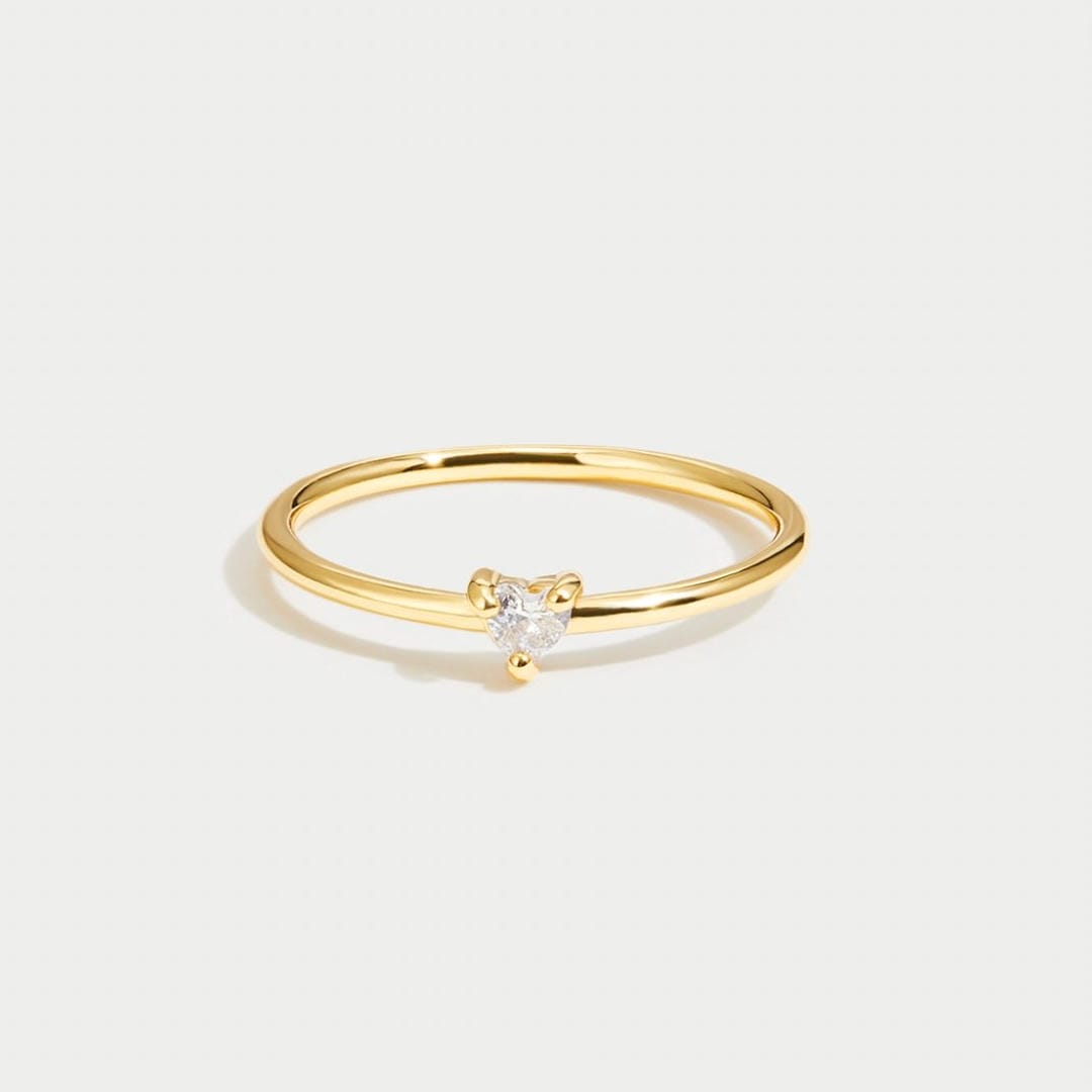Bague Cœur en Cristal d&