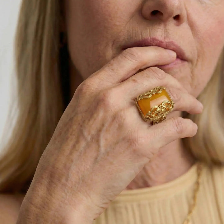 Bague Dorée Sunfire Royale
