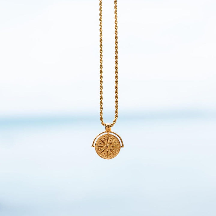 Collier Pendentif Soleil en Argent ou en Or