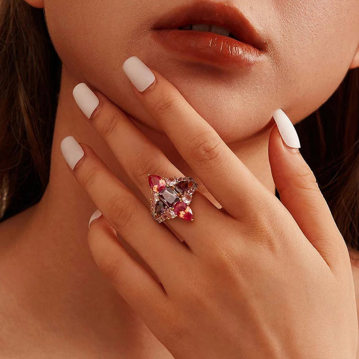 Bague Éclat de Joyau au Crépuscule