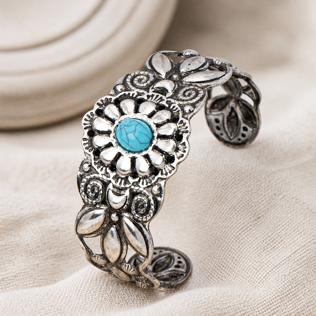Bracelet Ouvert Vintage Bohème
