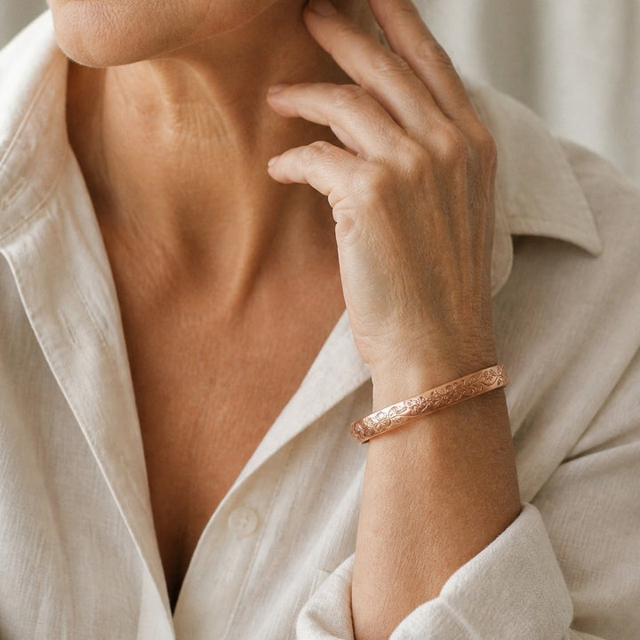 Bracelet en cuivre Bloom Heritage