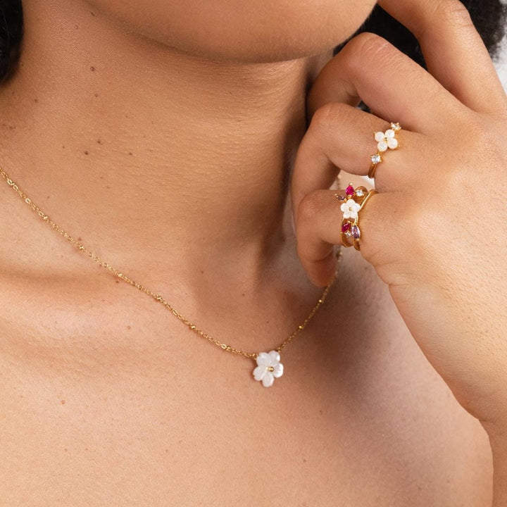 Pendentif Fleurs Épanouissement Grandiose
